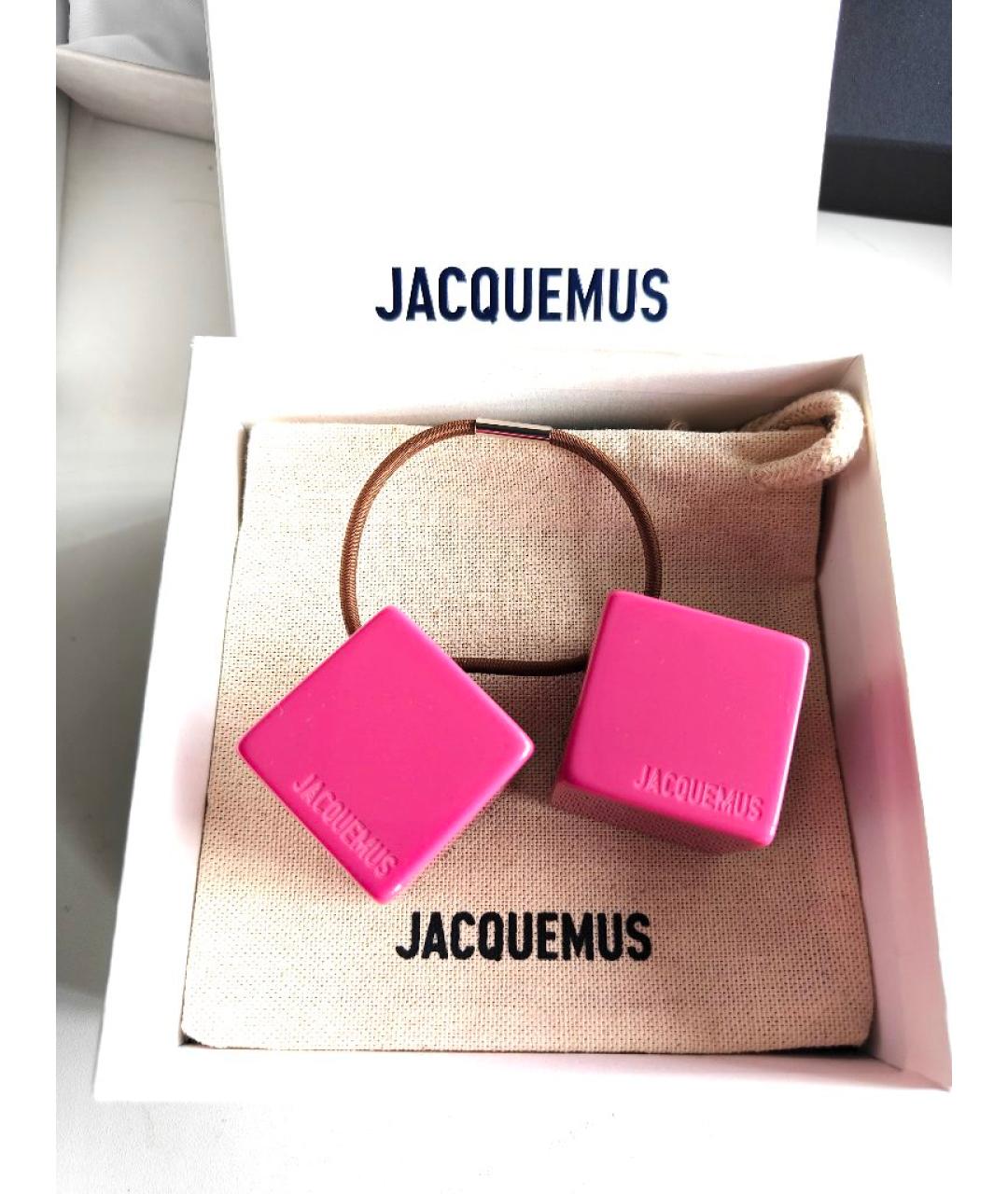 JACQUEMUS Розовая резинка, фото 3