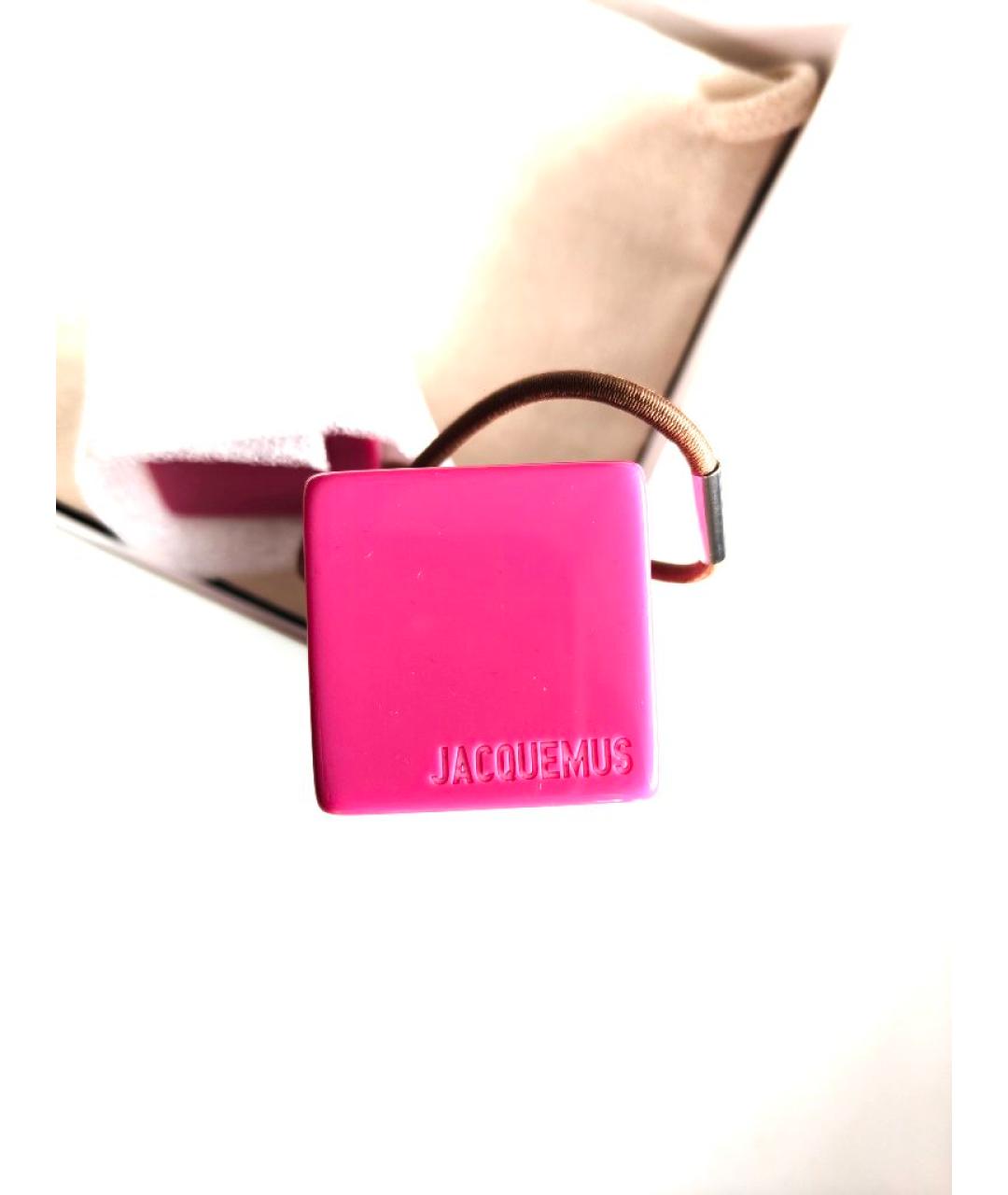 JACQUEMUS Розовая резинка, фото 4
