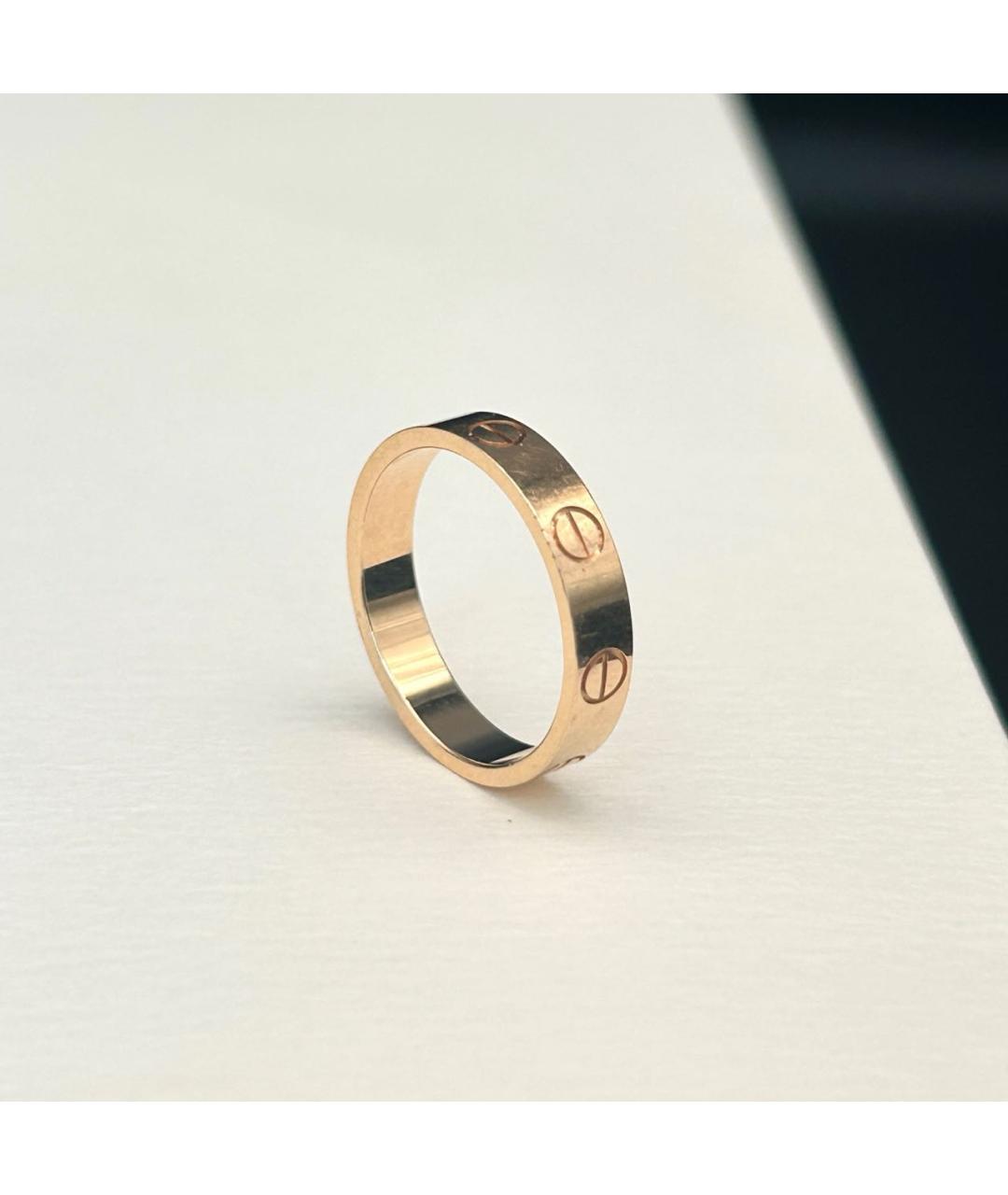 CARTIER Золотое кольцо из розового золота, фото 5