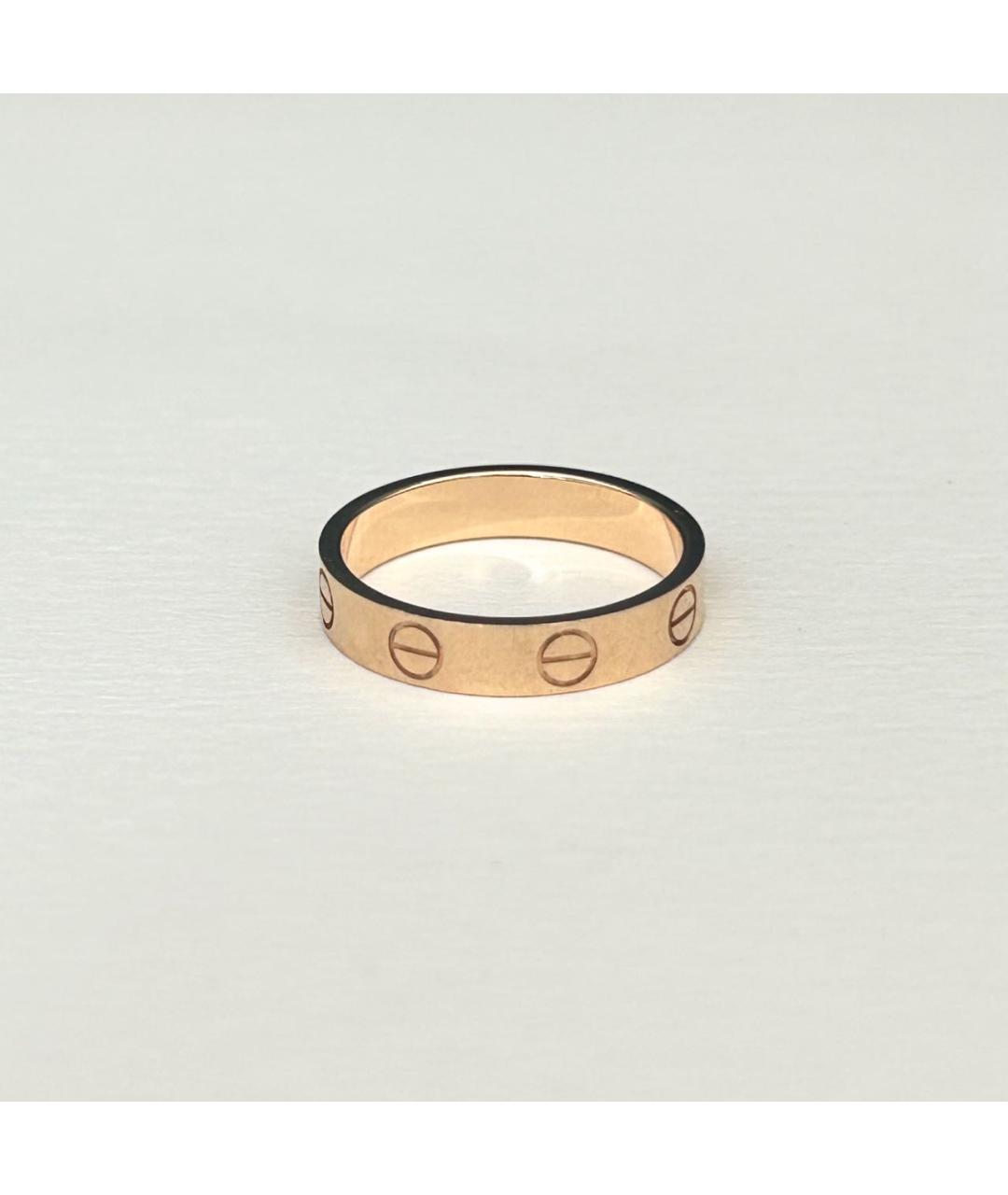 CARTIER Золотое кольцо из розового золота, фото 7