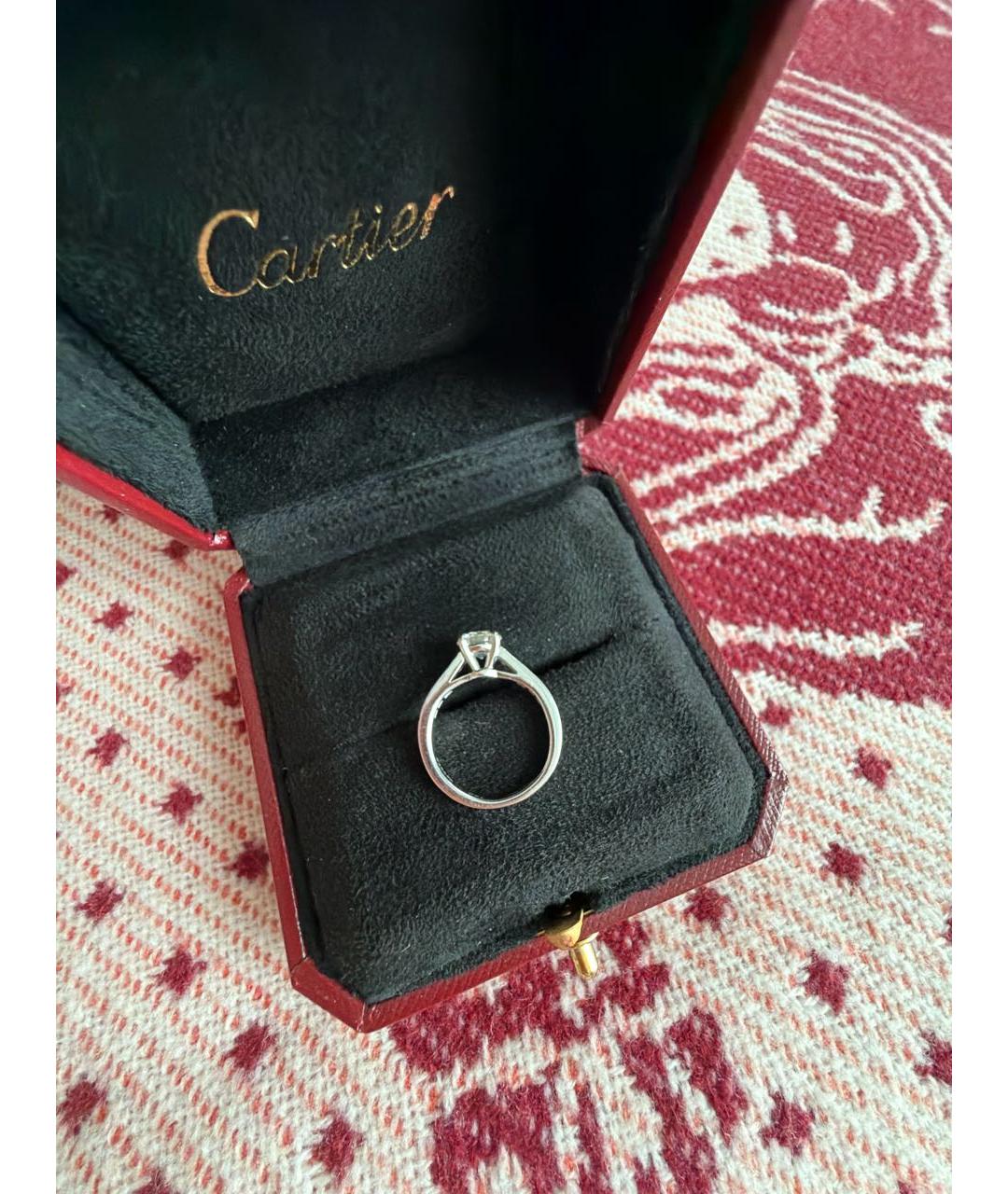 CARTIER Белое кольцо из белого золота, фото 3
