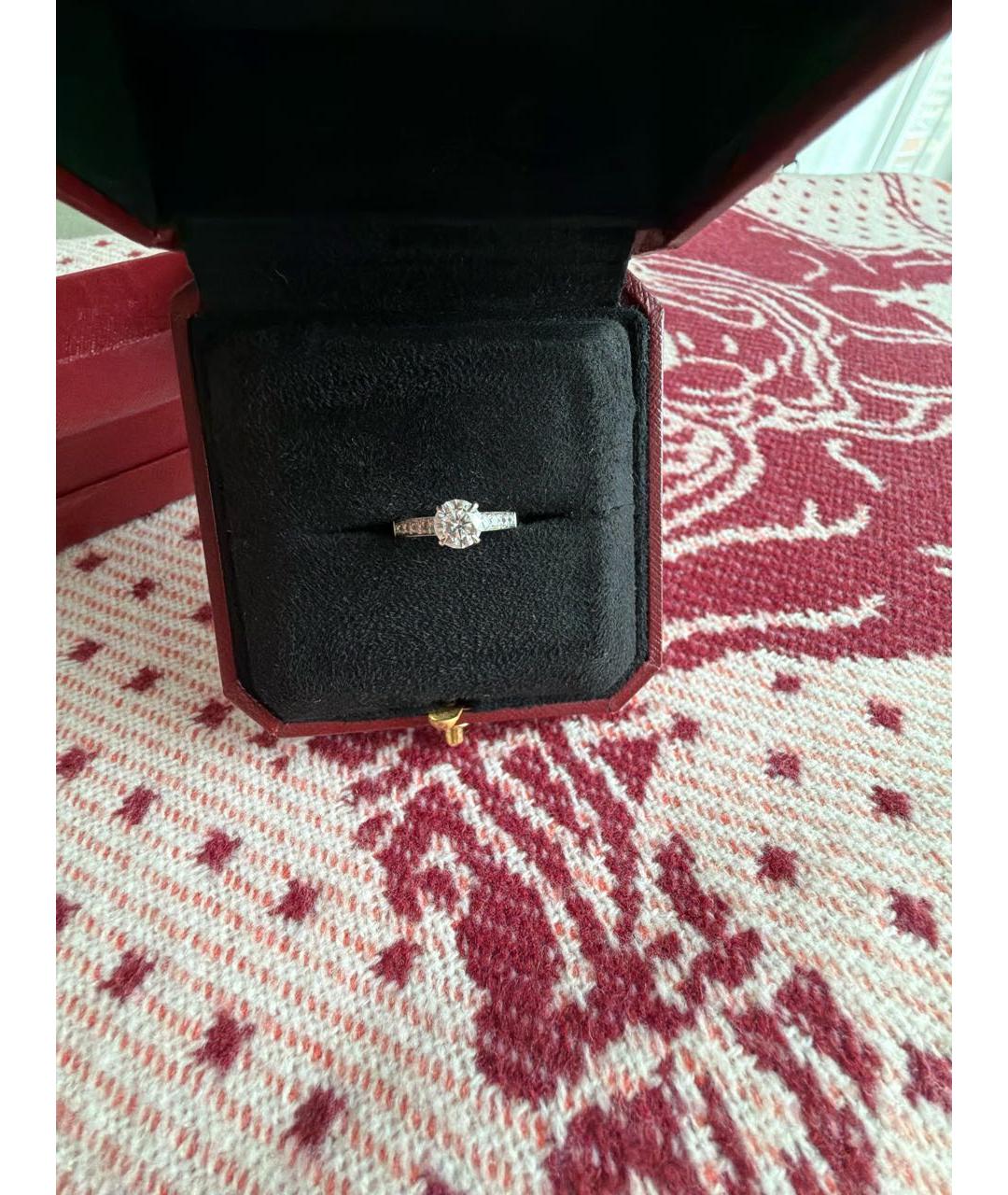 CARTIER Белое кольцо из белого золота, фото 2