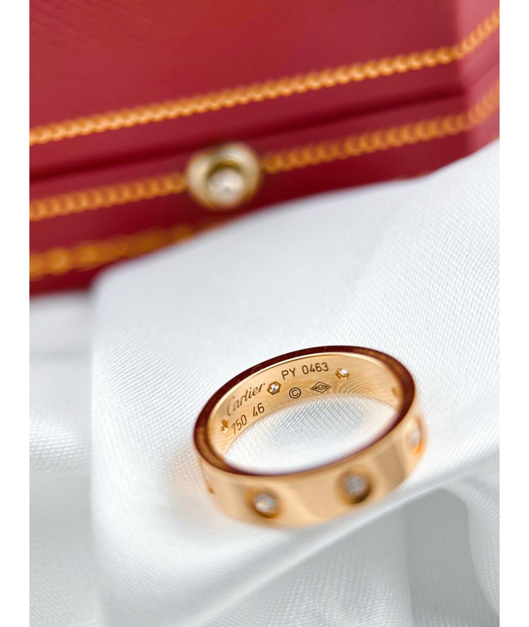 CARTIER Золотое кольцо из розового золота, фото 3