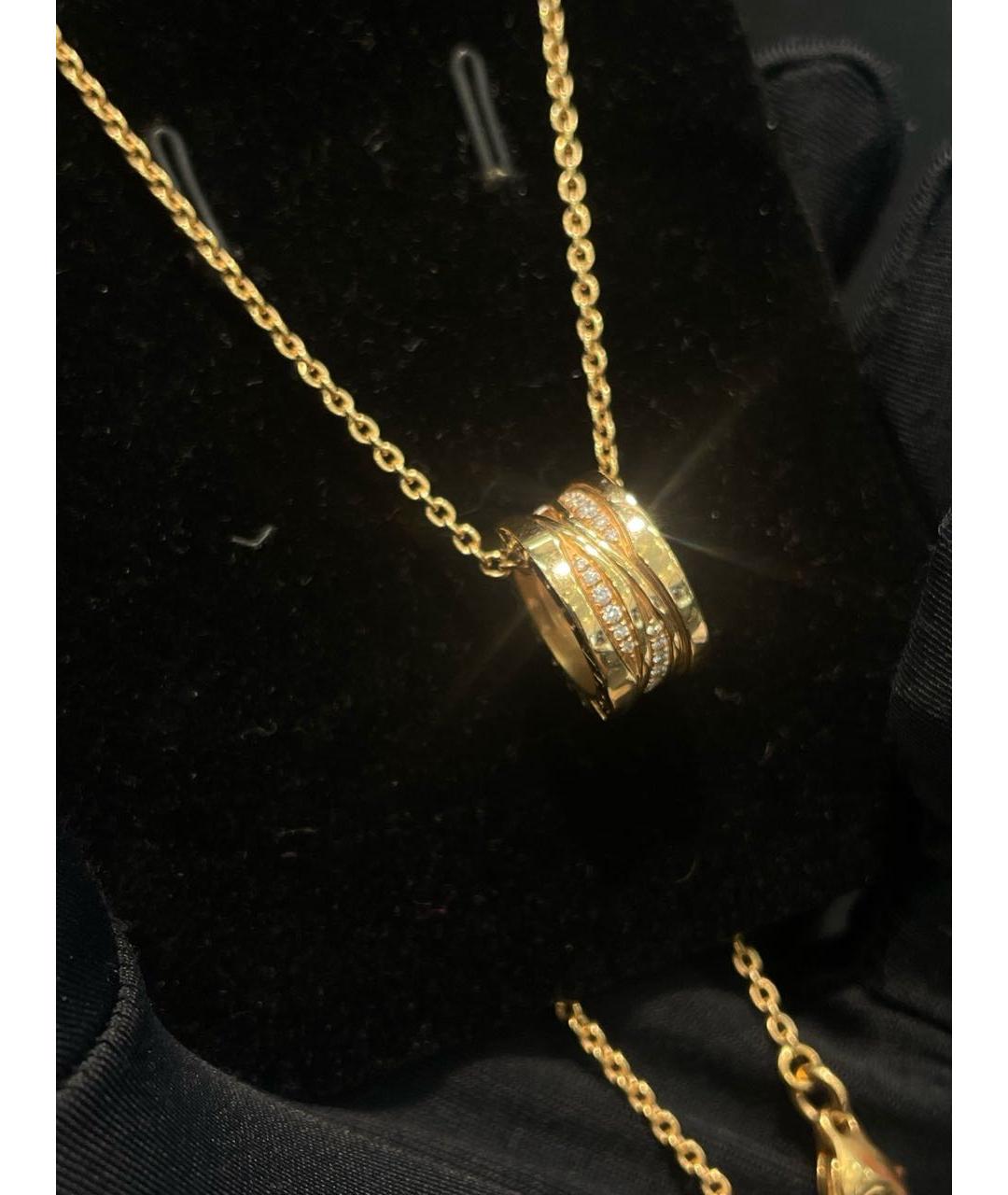 BVLGARI Золотое колье из розового золота, фото 2