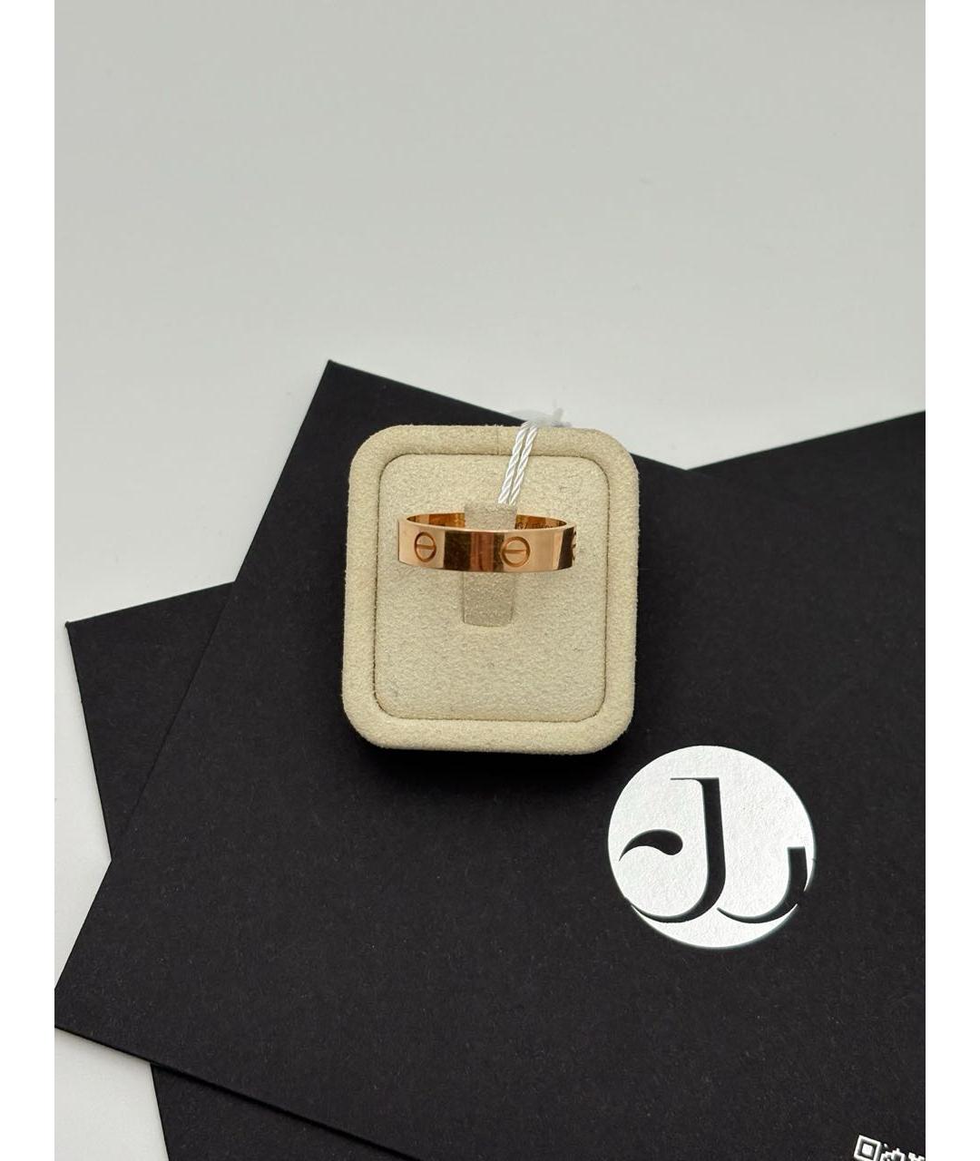 CARTIER Золотое кольцо из розового золота, фото 2
