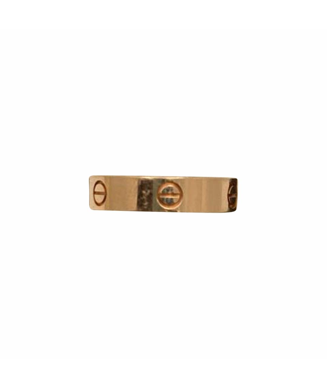 CARTIER Золотое кольцо из розового золота, фото 1
