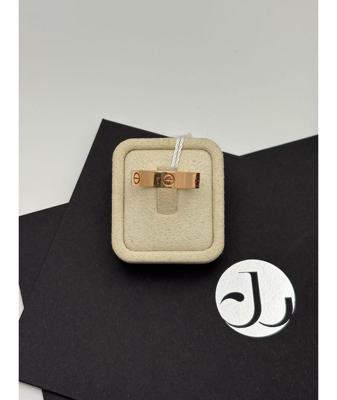 CARTIER Золотое кольцо из розового золота, фото 3