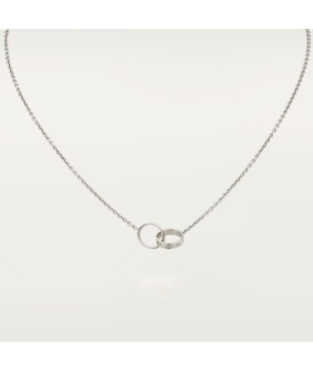 CARTIER Серебряная подвеска из белого золота, фото 2