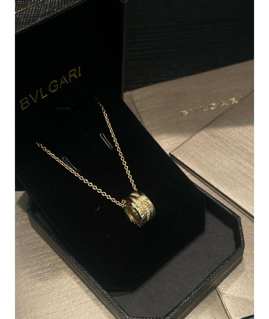 BVLGARI Золотое колье из розового золота, фото 6