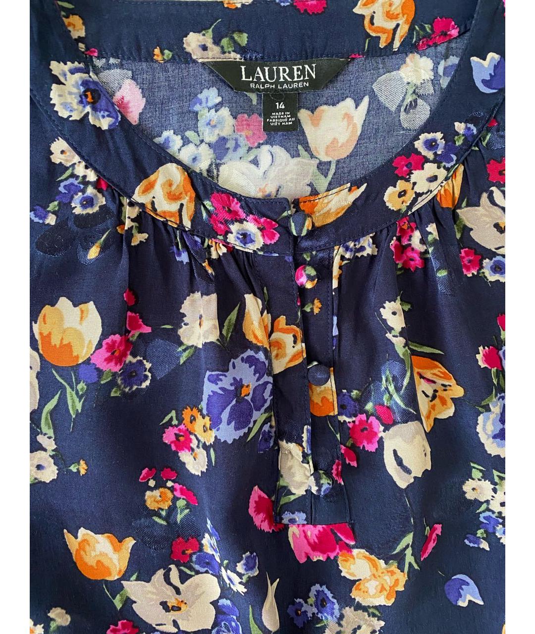RALPH LAUREN Мульти вискозное повседневное платье, фото 3