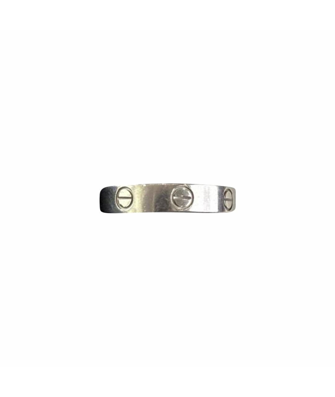 CARTIER Серебряное кольцо из белого золота, фото 1
