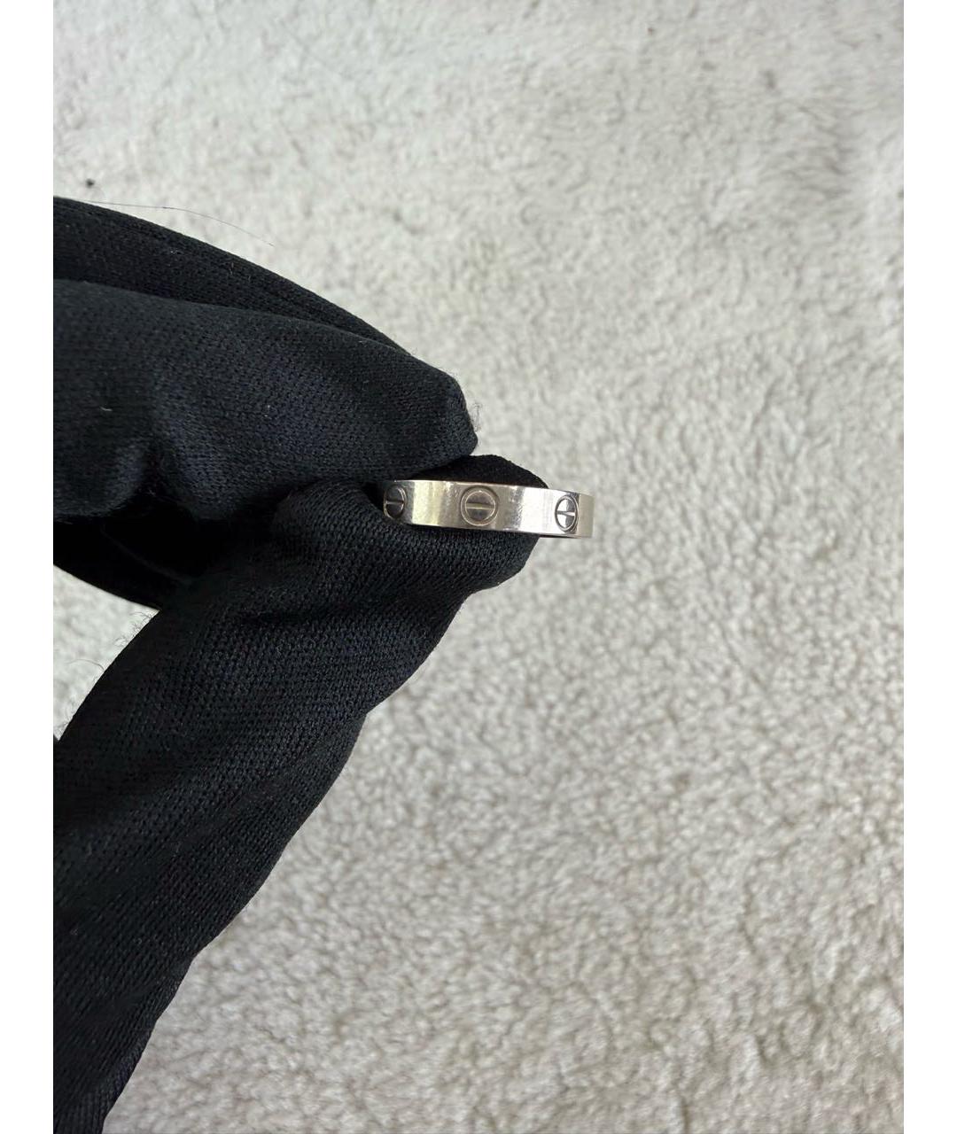 CARTIER Серебряное кольцо из белого золота, фото 3