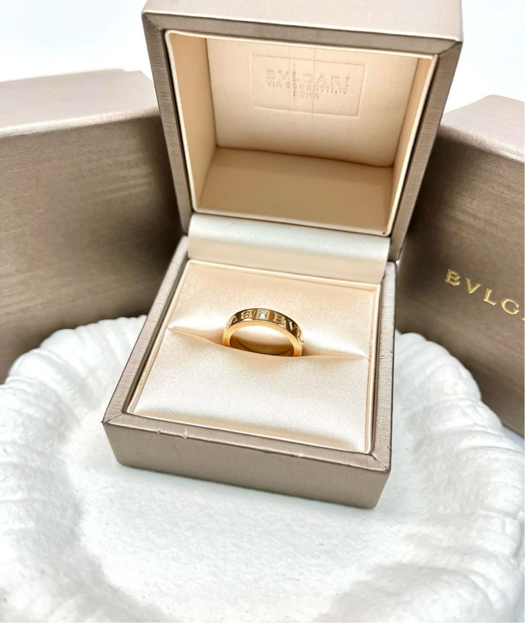 BVLGARI Золотое кольцо из розового золота, фото 3