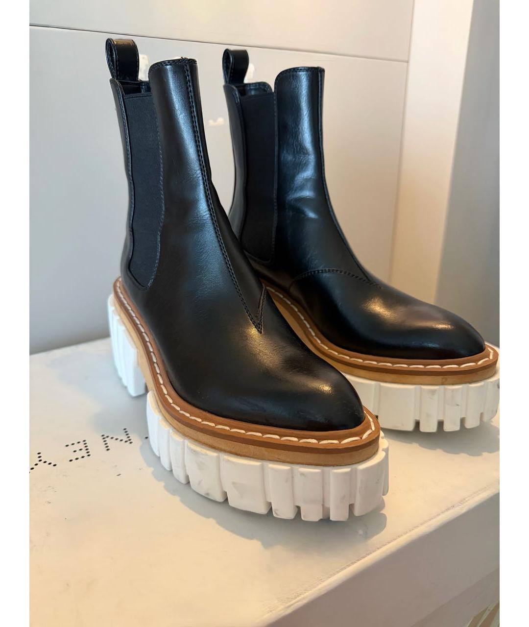 STELLA MCCARTNEY Черные ботинки, фото 2