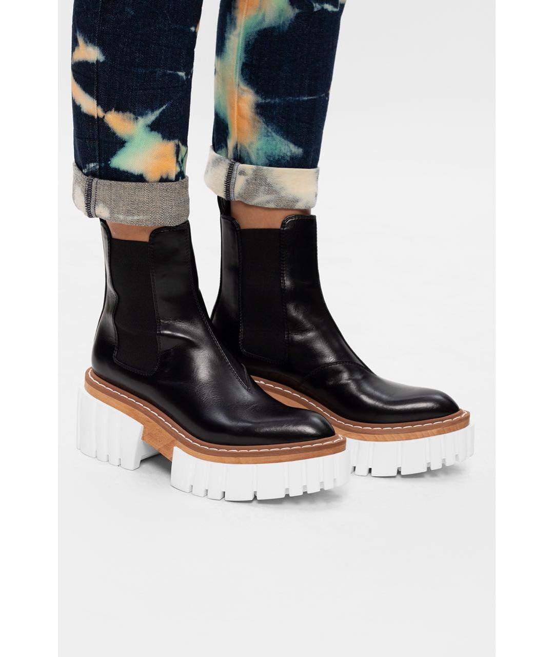 STELLA MCCARTNEY Черные ботинки, фото 6