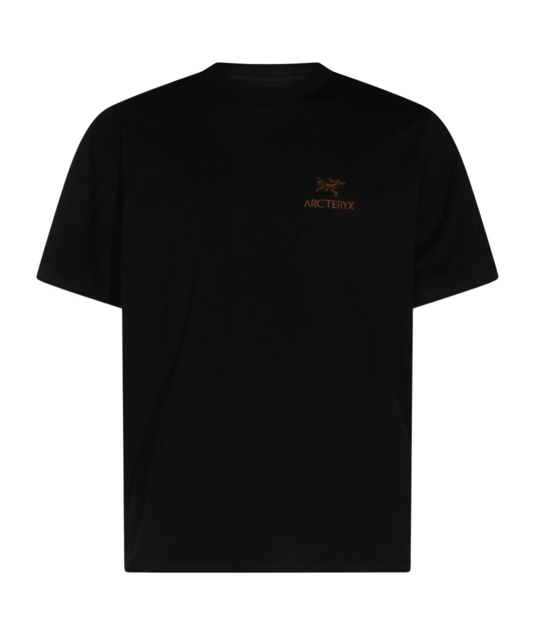 ARCTERYX Черная хлопковая футболка, фото 1