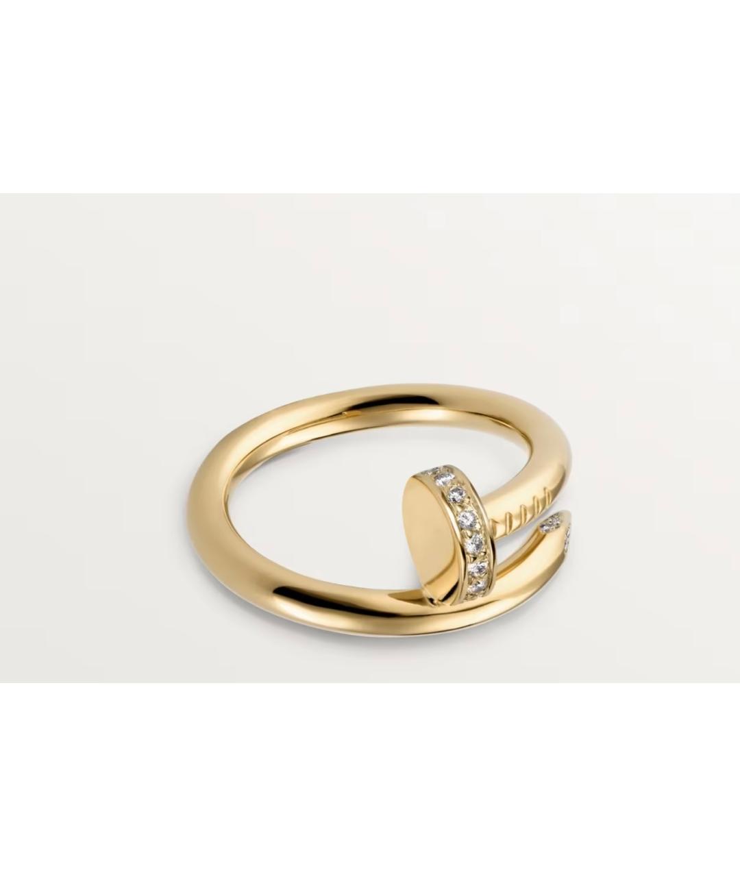 CARTIER Желтое кольцо из желтого золота, фото 2