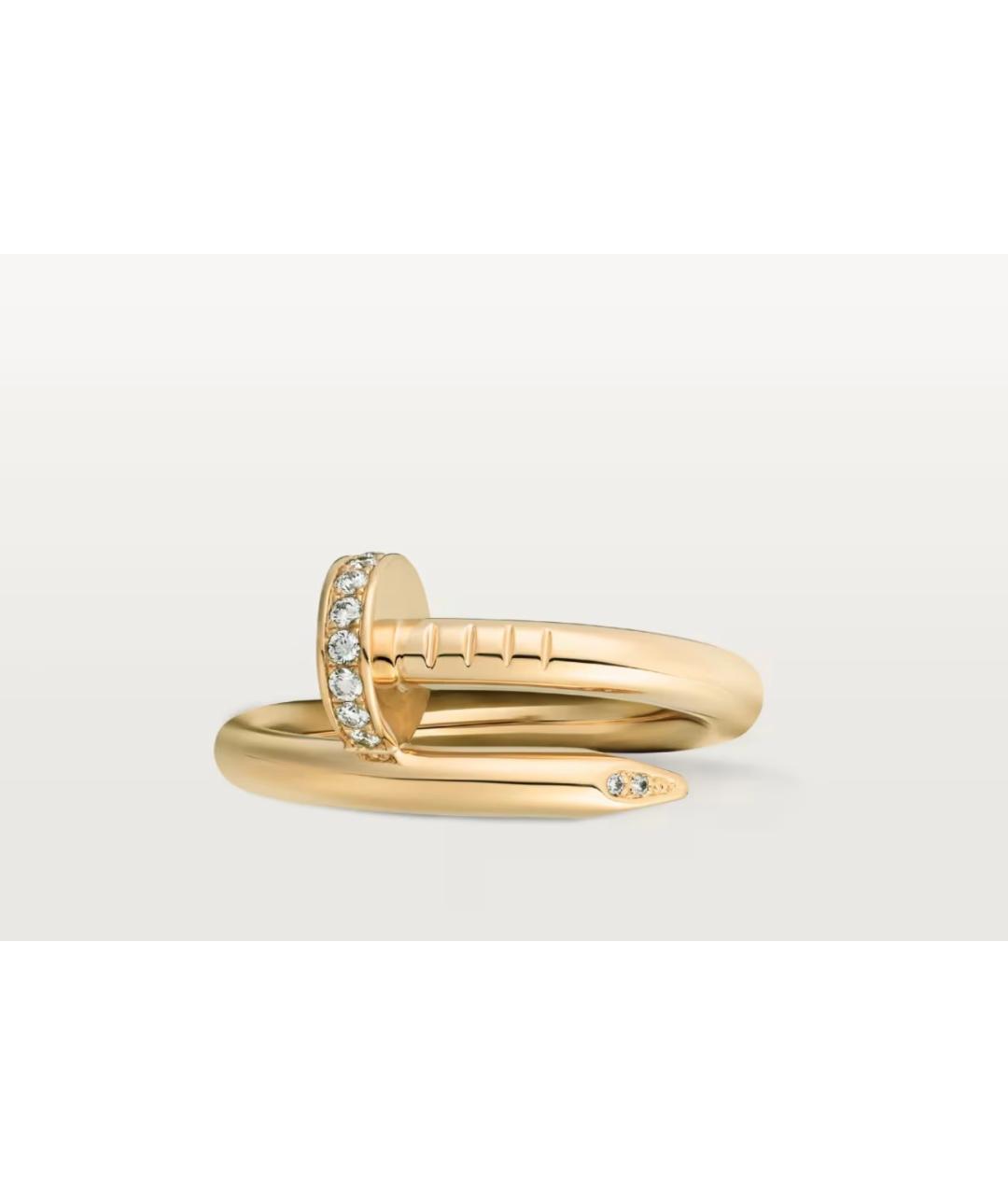 CARTIER Желтое кольцо из желтого золота, фото 3