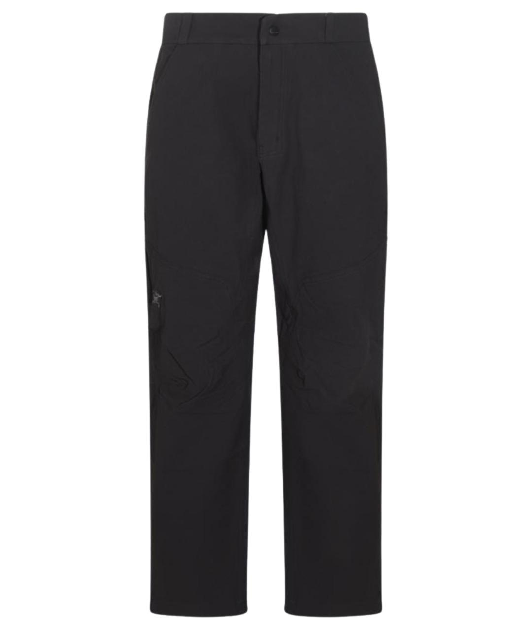 ARCTERYX Черные хлопковые повседневные брюки, фото 1