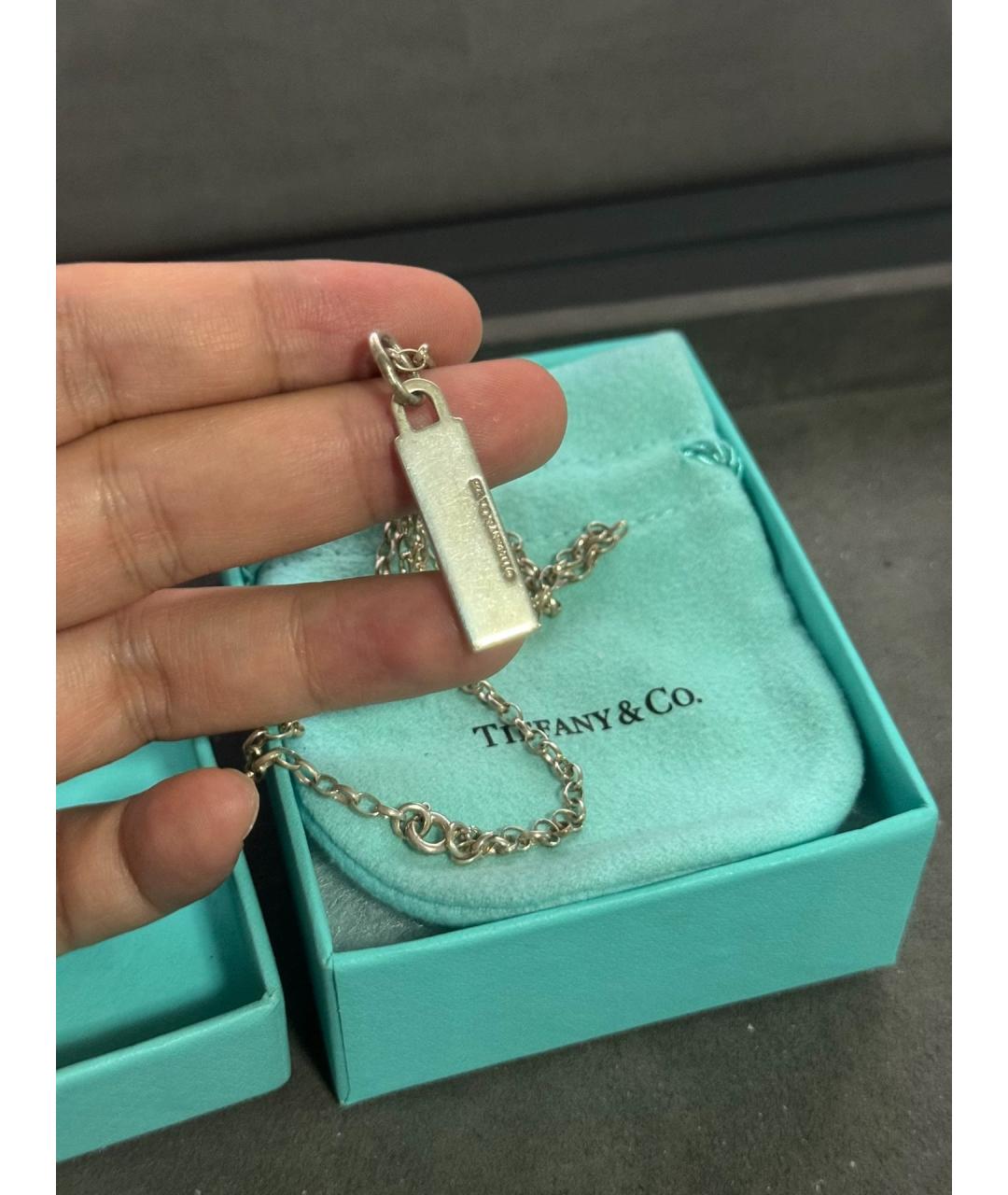 TIFFANY&CO Серебряный серебряный кулон, фото 4