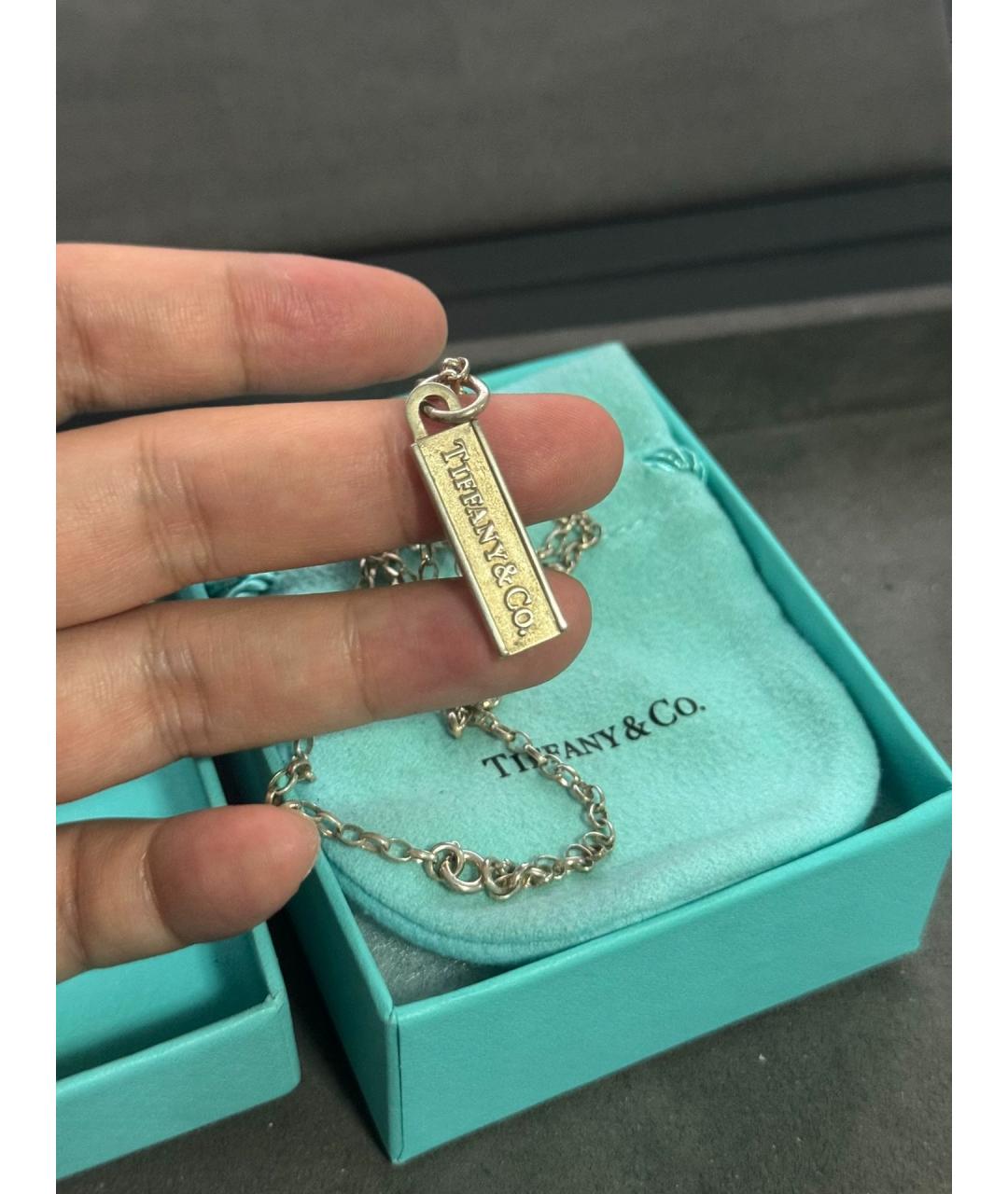 TIFFANY&CO Серебряный серебряный кулон, фото 3