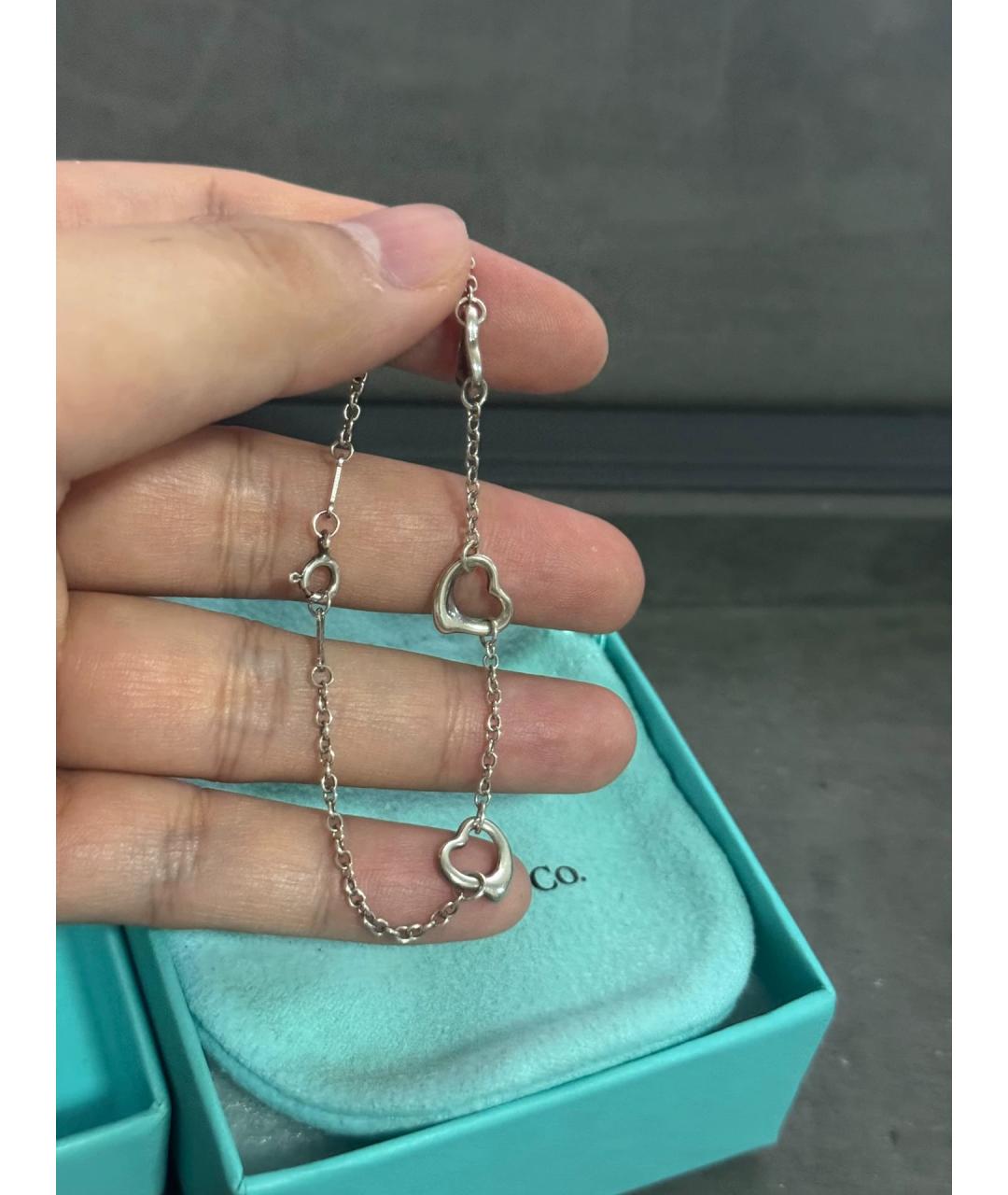 TIFFANY&CO Серебряный серебряный браслет, фото 4
