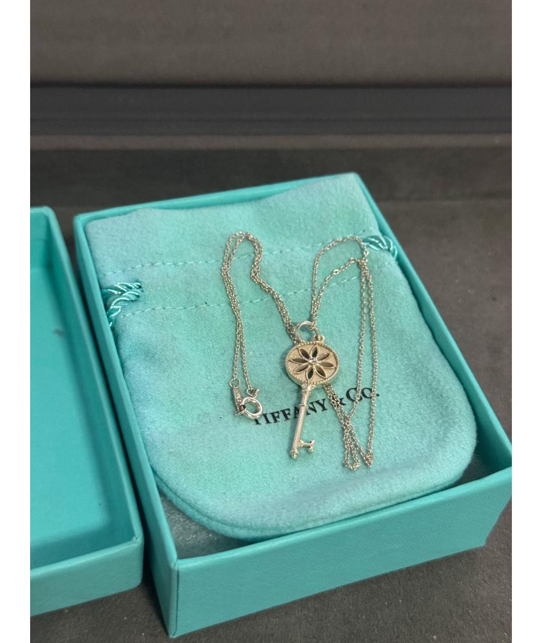 TIFFANY&CO Серебряная серебряная подвеска, фото 7