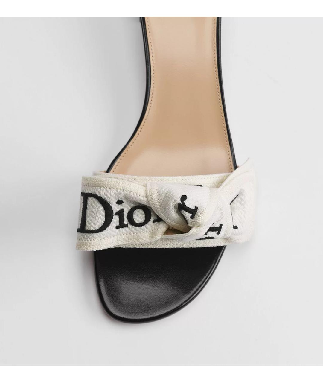 CHRISTIAN DIOR Текстильные мюли, фото 4