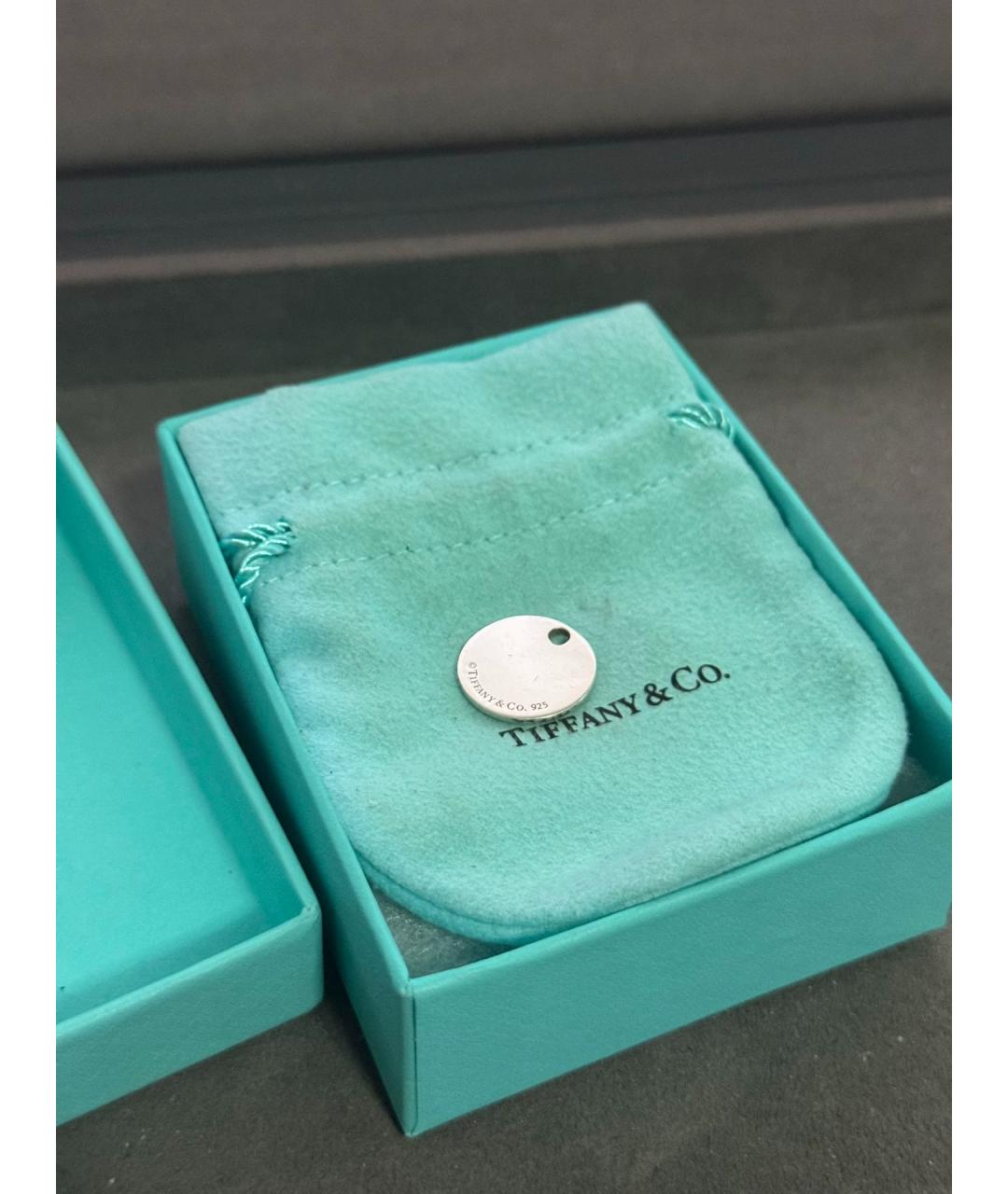 TIFFANY&CO Серебряный серебряный кулон, фото 3