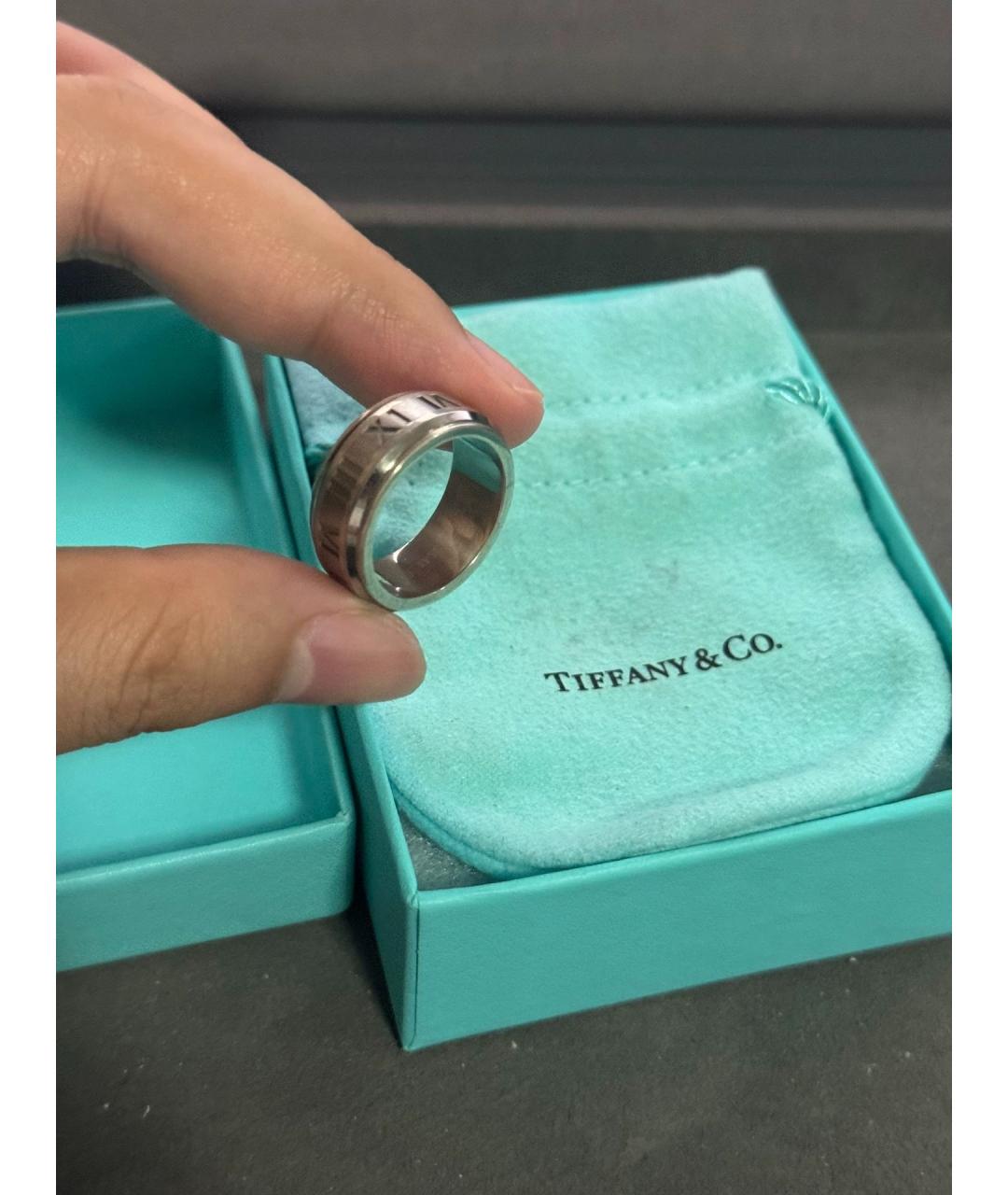 TIFFANY&CO Серое серебряное кольцо, фото 6