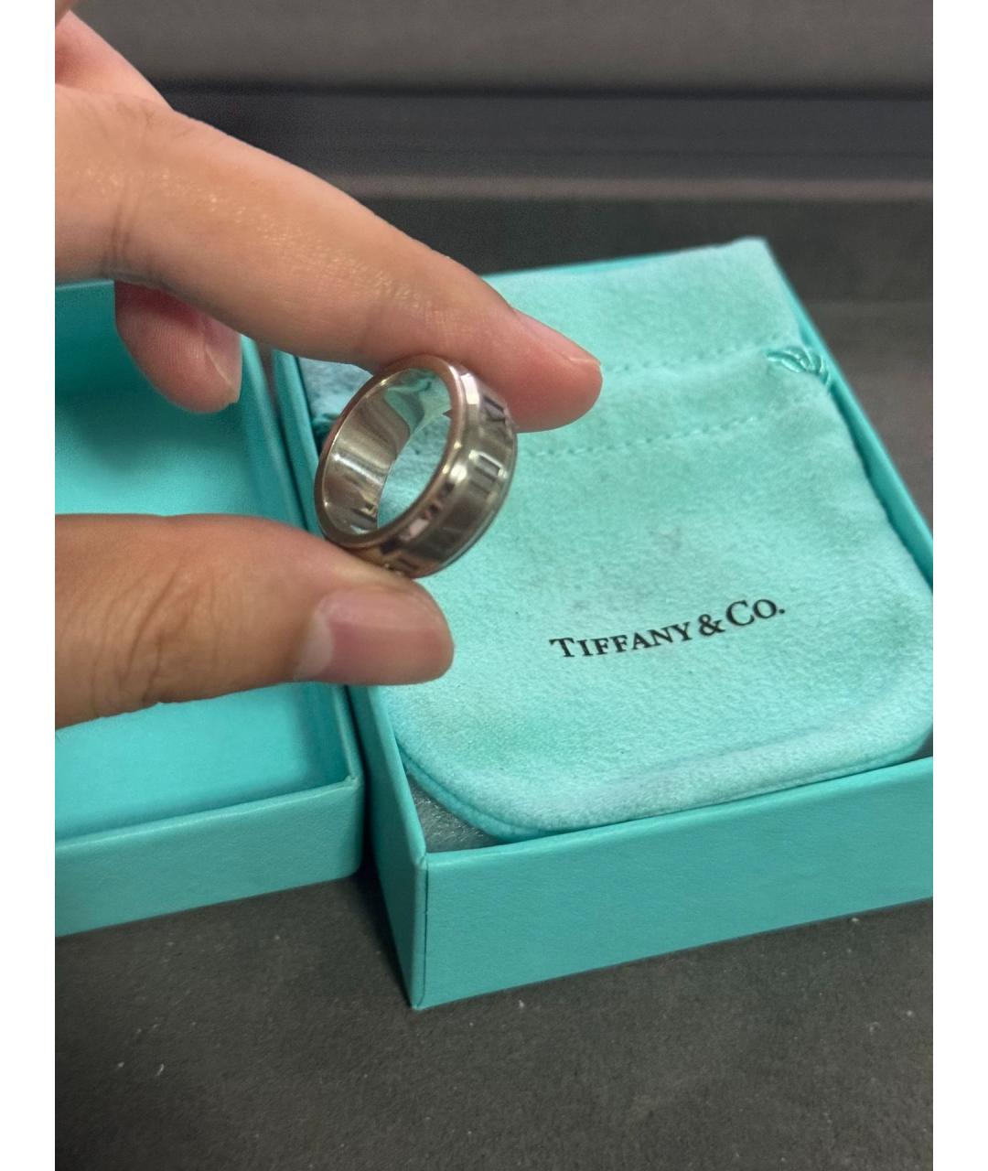 TIFFANY&CO Серое серебряное кольцо, фото 5