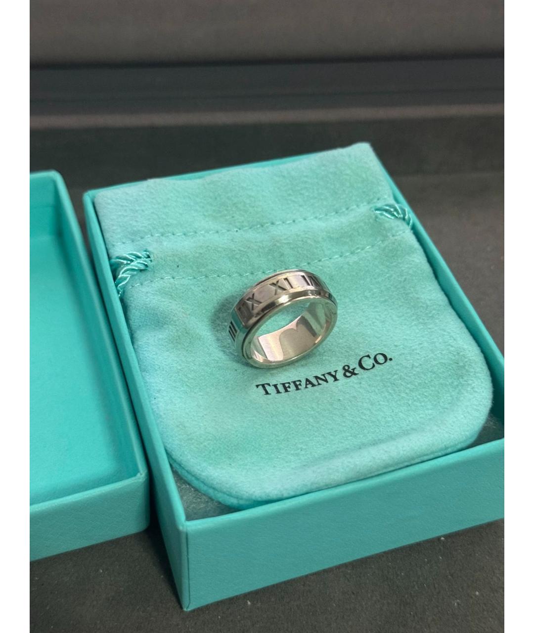 TIFFANY&CO Серое серебряное кольцо, фото 2