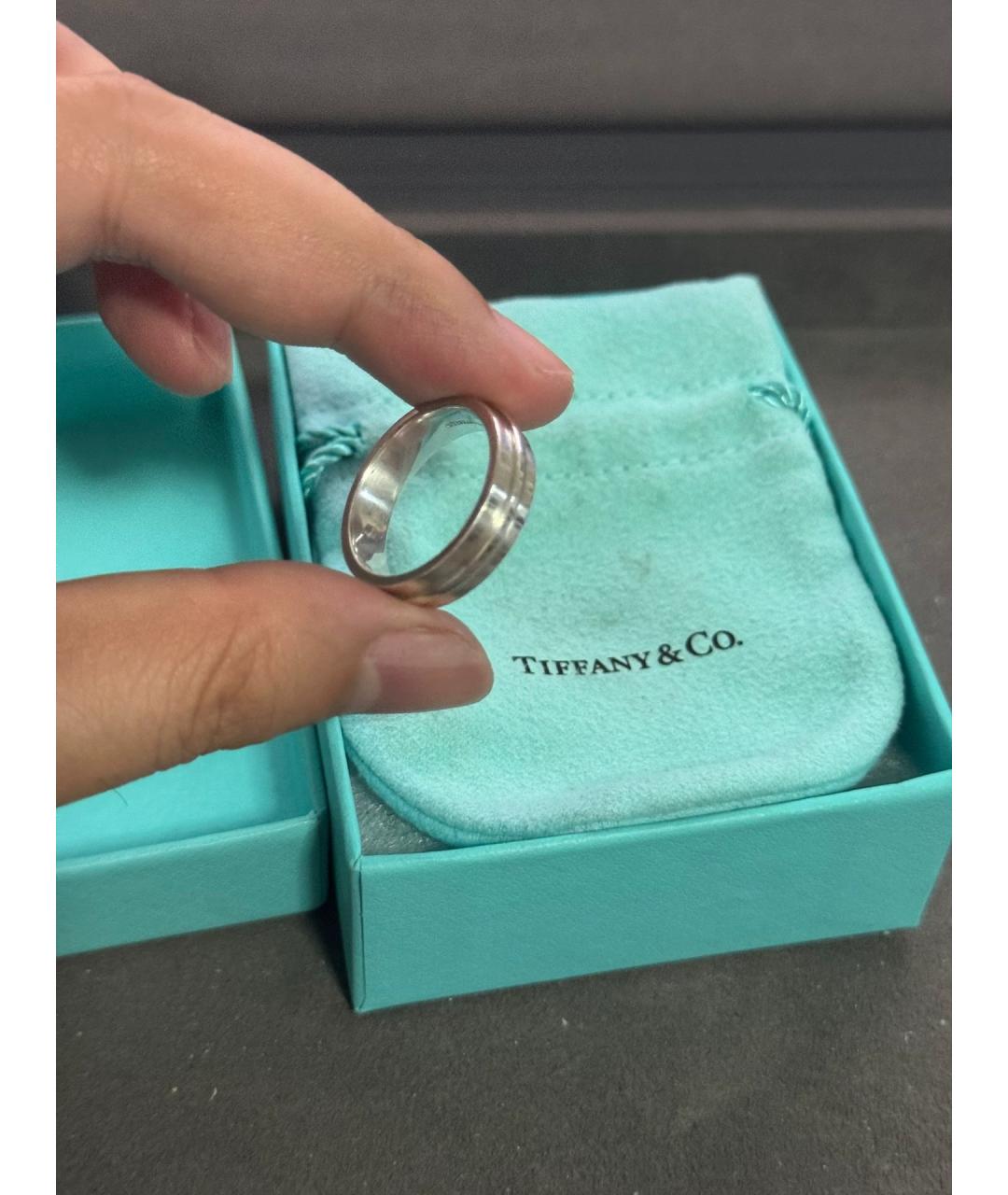 TIFFANY&CO Серебряное серебряное кольцо, фото 5