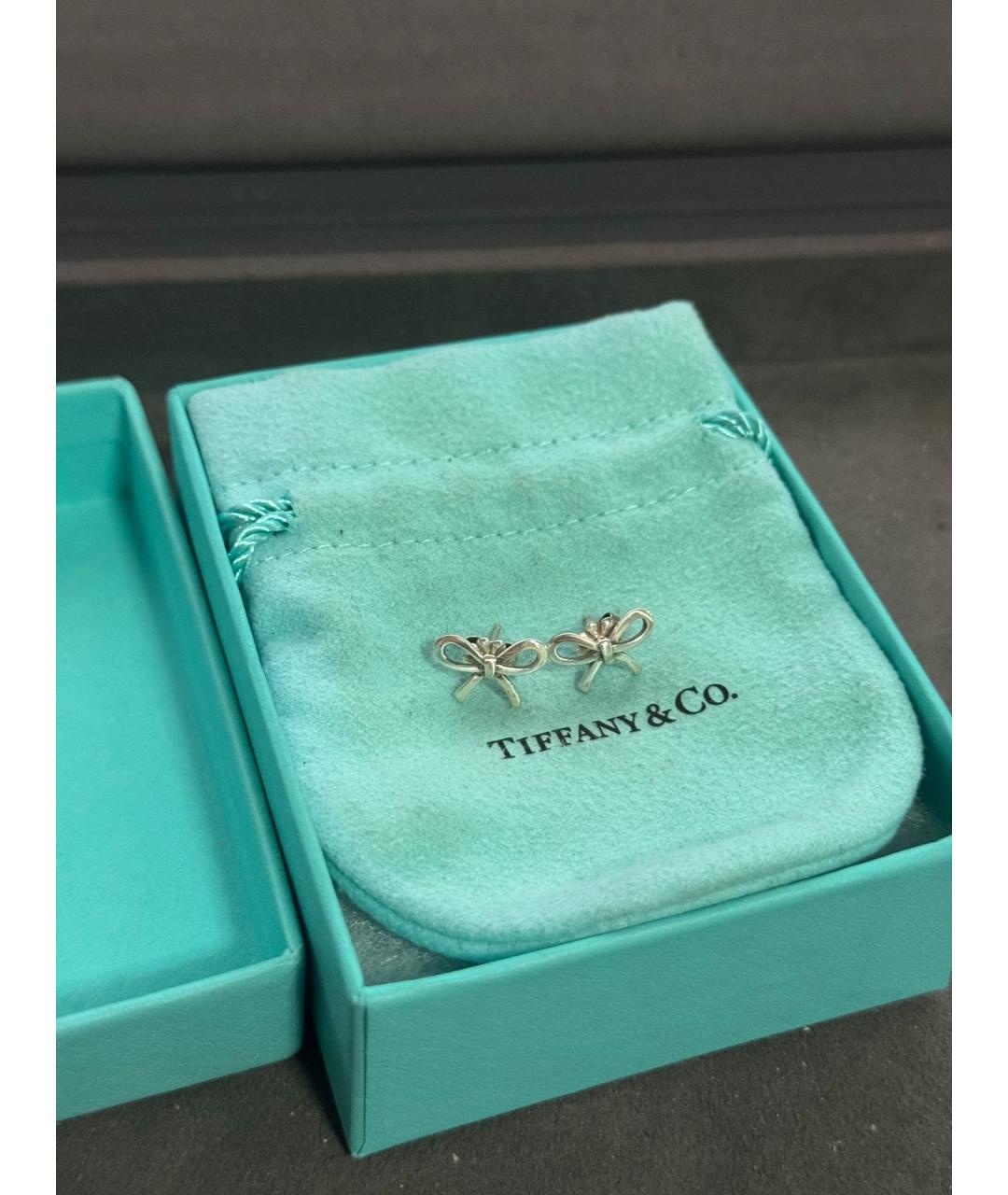 TIFFANY&CO Серебряные серебряные серьги, фото 5