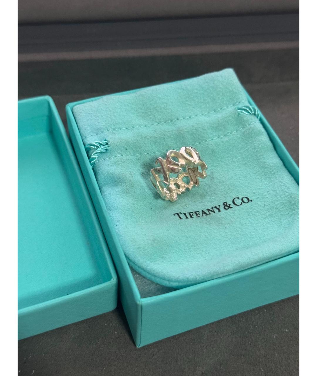 TIFFANY&CO Серебряное серебряное кольцо, фото 2