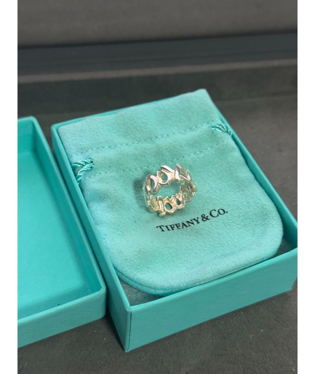 TIFFANY&CO Серебряное серебряное кольцо, фото 9