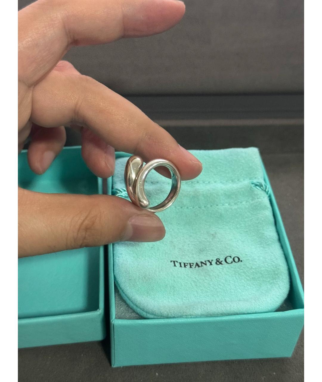 TIFFANY&CO Серебряное серебряное кольцо, фото 4