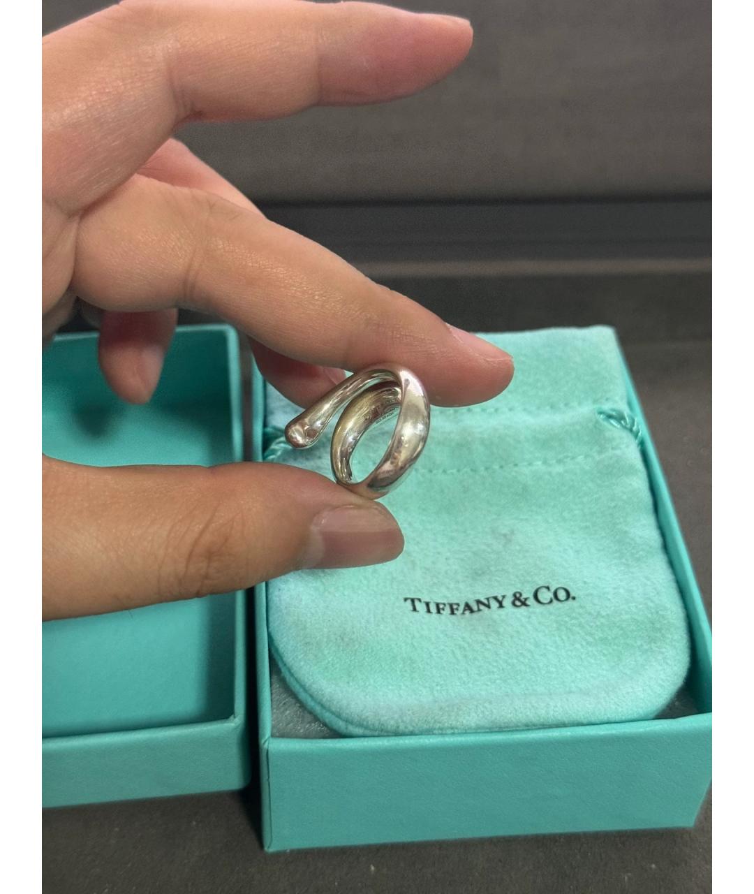 TIFFANY&CO Серебряное серебряное кольцо, фото 5