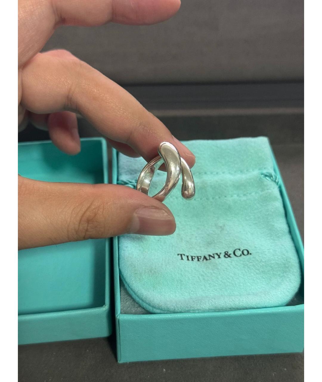 TIFFANY&CO Серебряное серебряное кольцо, фото 6