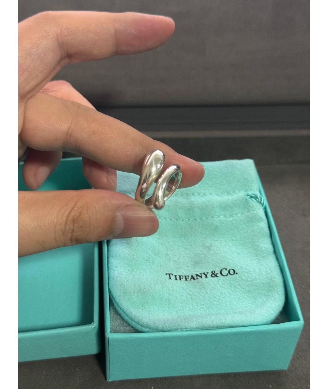 TIFFANY&CO Серебряное серебряное кольцо, фото 3