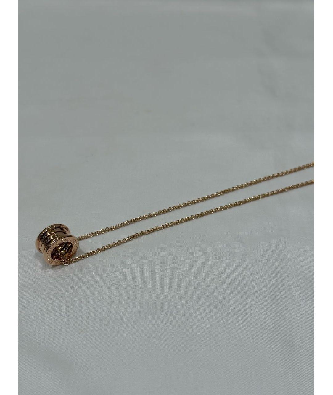BVLGARI Золотое колье из розового золота, фото 2