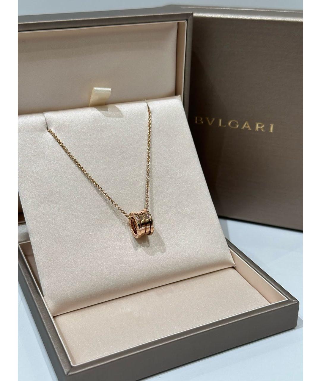 BVLGARI Золотое колье из розового золота, фото 5