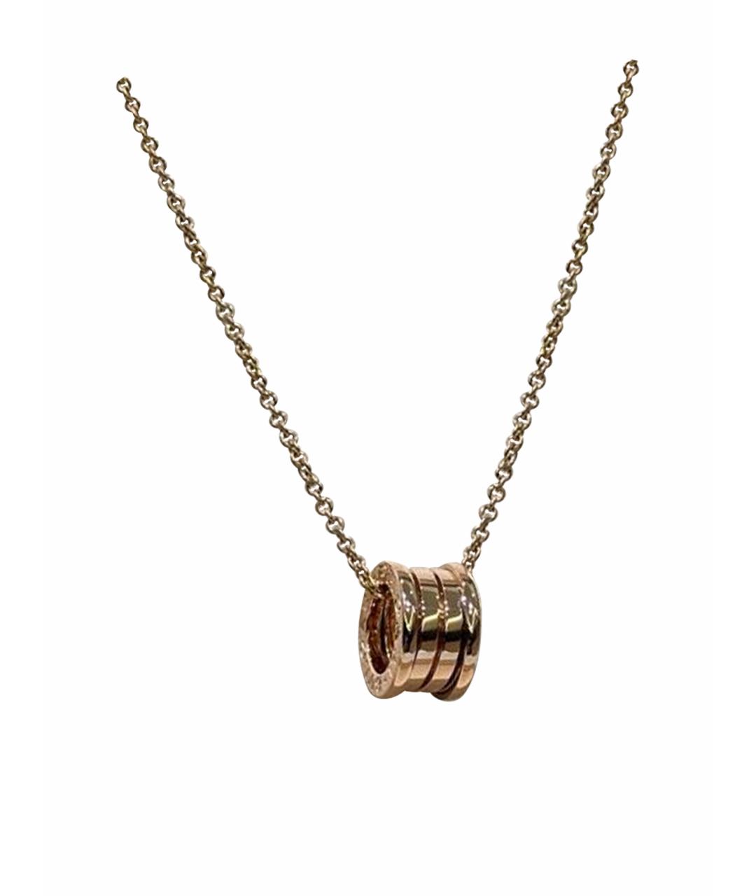 BVLGARI Золотое колье из розового золота, фото 1