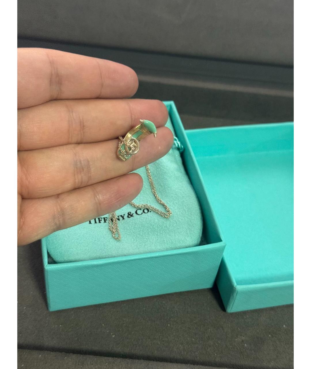 TIFFANY&CO Серебряная серебряная подвеска, фото 7