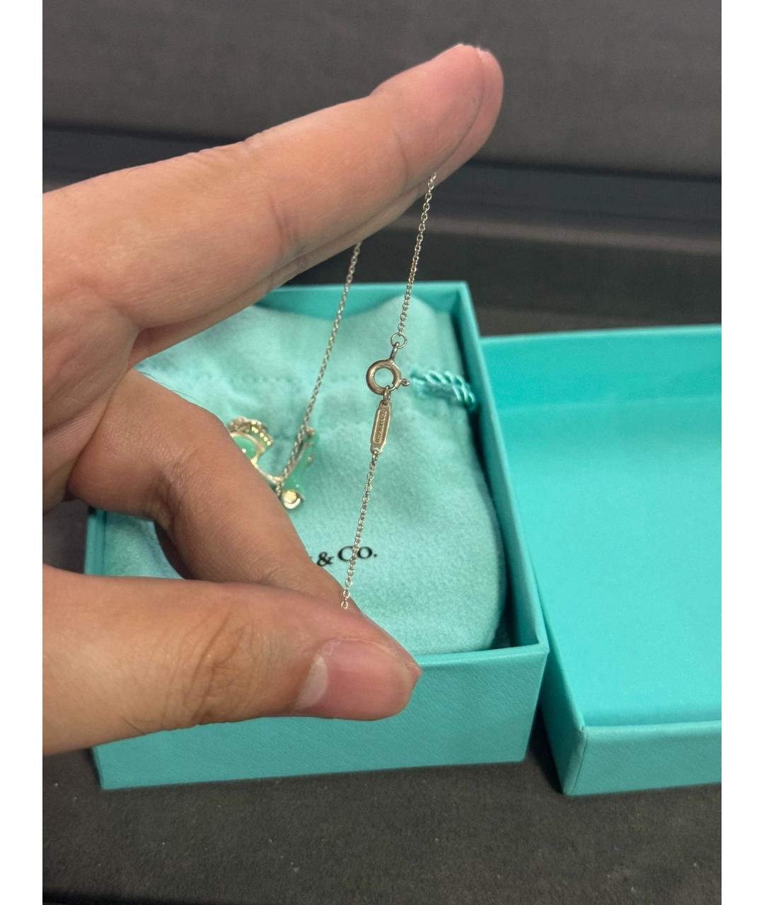 TIFFANY&CO Серебряная серебряная подвеска, фото 8
