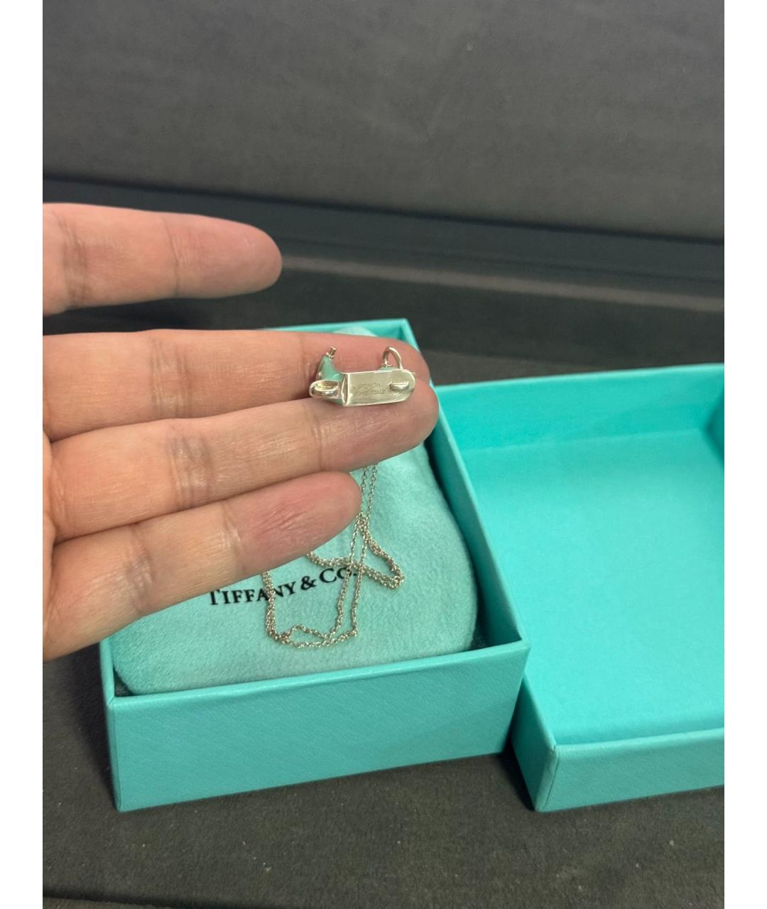TIFFANY&CO Серебряная серебряная подвеска, фото 4