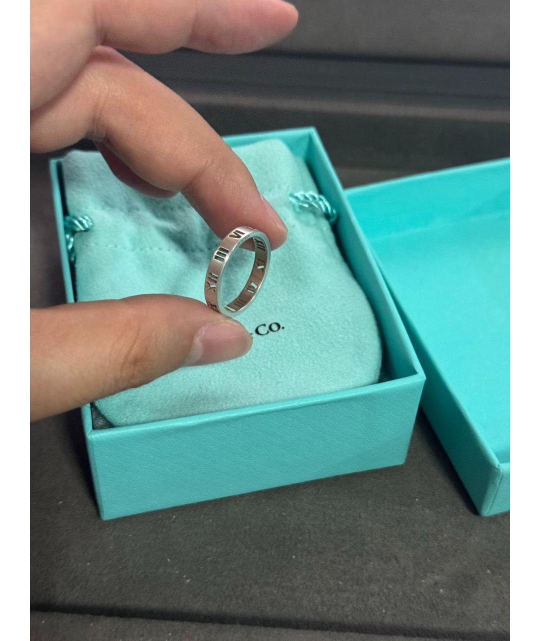 TIFFANY&CO Серебряное серебряное кольцо, фото 3