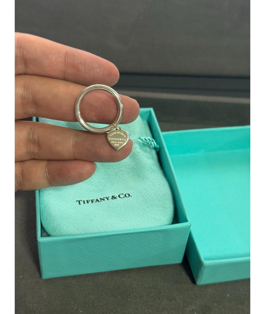 TIFFANY&CO Серебряное серебряное кольцо, фото 4