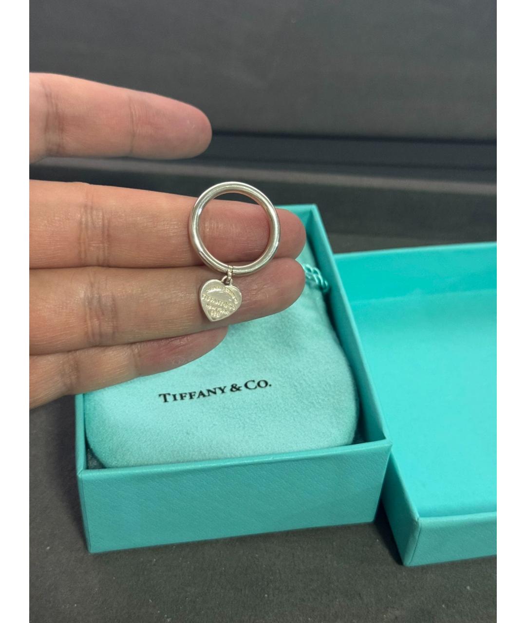 TIFFANY&CO Серебряное серебряное кольцо, фото 6