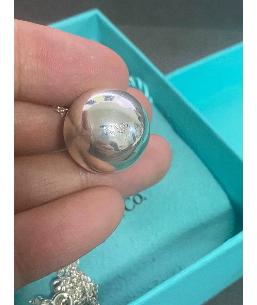 TIFFANY&CO Серебряная серебряная подвеска, фото 5